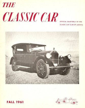 THE CLASSIC CAR 1961 FALL - MERCEDES BENZ MODEL S, CUSTOM CADILLACS, LINCOLN 